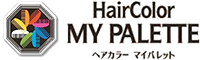 ヘアカラー マイパレット様ロゴ